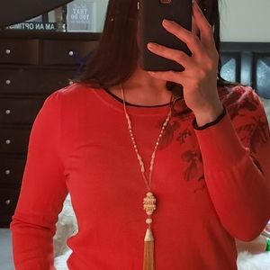 SOLD Orangey  Sweater